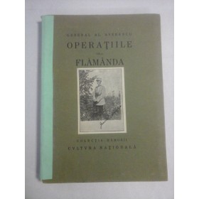   OPERATIILE  DELA  FLAMANDA -  General  AL. AVERESCU 